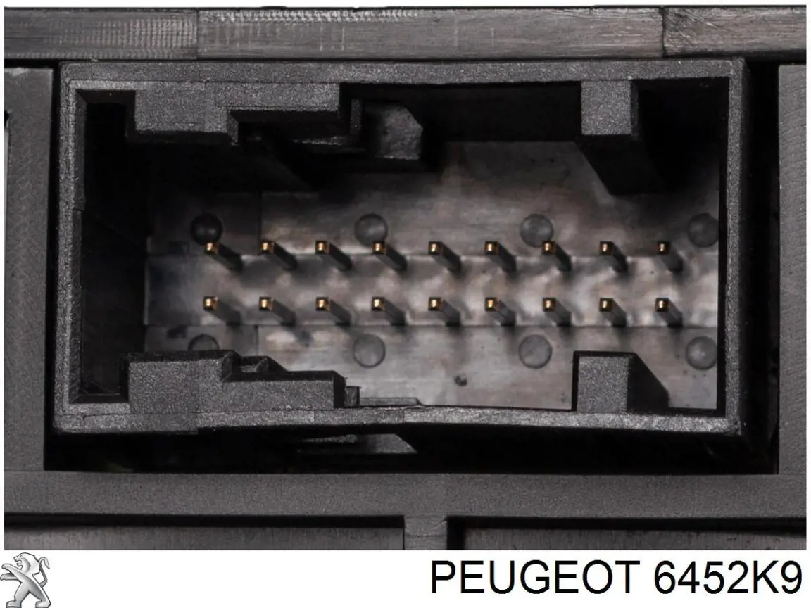 6452K9 Peugeot/Citroen unidad de control, calefacción/ventilacion