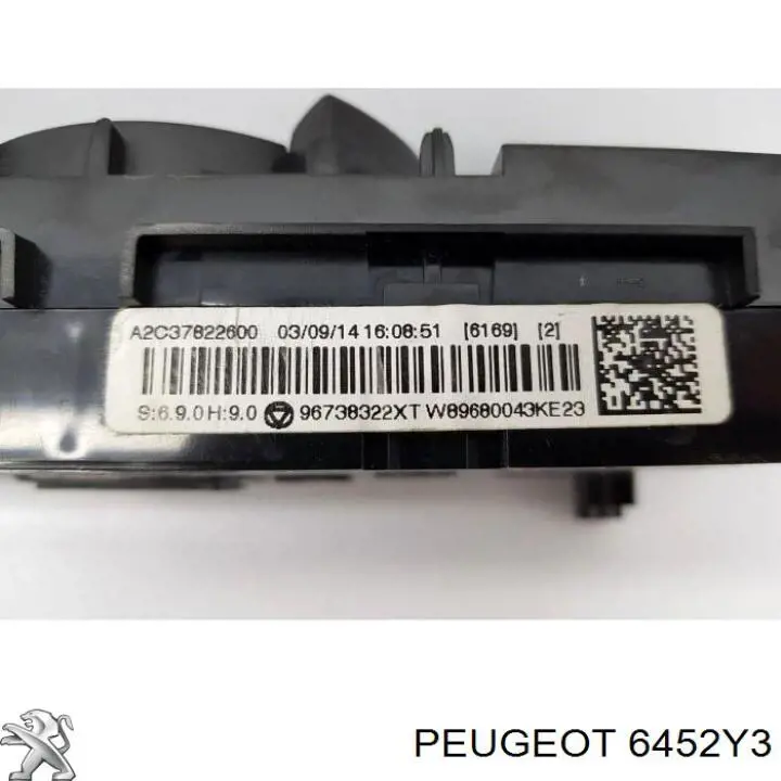 Módulo de modos de calefacción/aire acondicionado Peugeot 3008 I monovolumen (0U) (2009 - 2016) precio, desde 120,52 EUR
