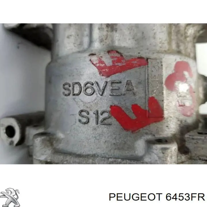 6453JJ Peugeot/Citroen Compresor climatizador