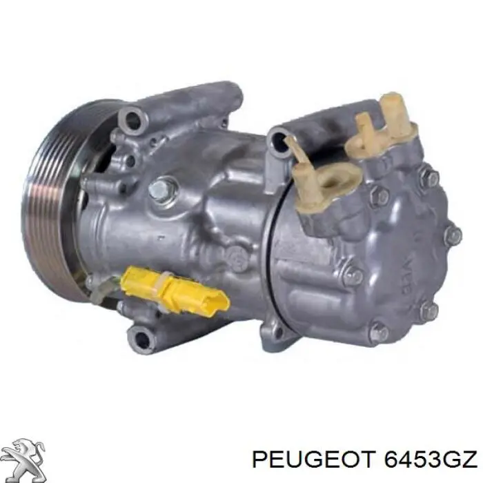 00006453JL Peugeot/Citroen compresor de aire acondicionado