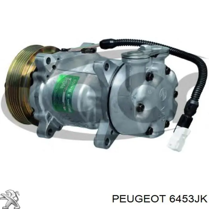 6453JK Peugeot/Citroen compresor de aire acondicionado