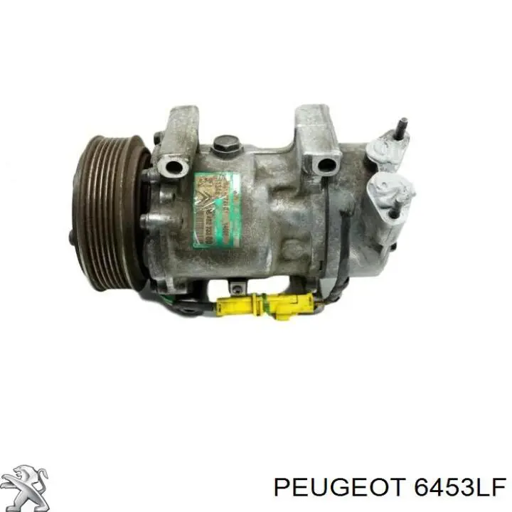 Compresor de aire acondicionado 6453LF Peugeot/Citroen