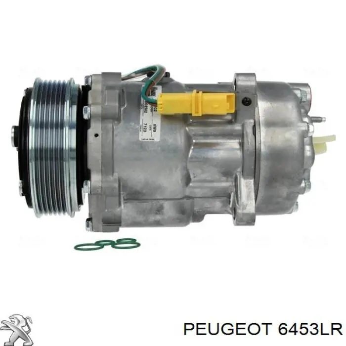 6453LR Peugeot/Citroen compresor de aire acondicionado