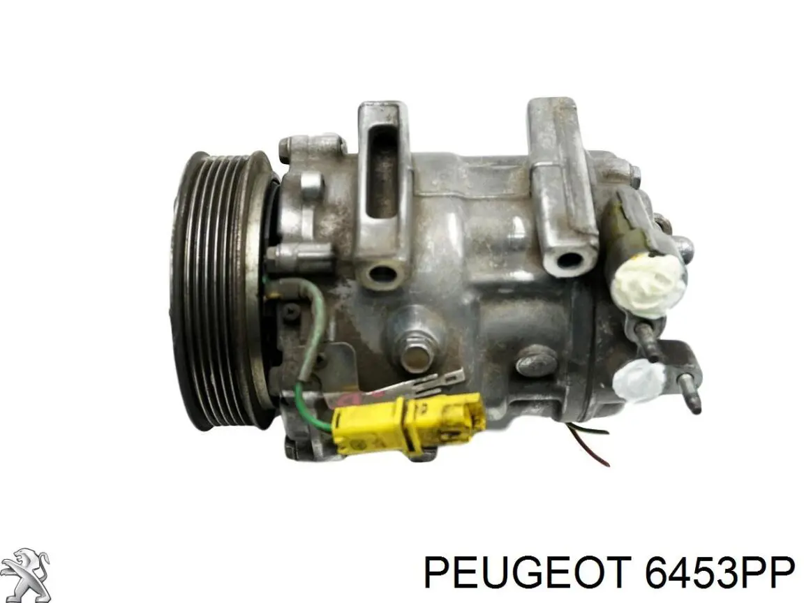 6453PP Peugeot/Citroen compresor de aire acondicionado