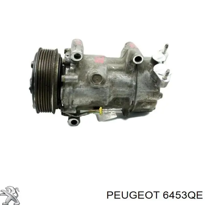 6453QE Peugeot/Citroen compresor de aire acondicionado