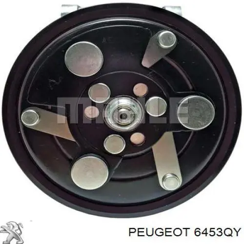 6453QY Peugeot/Citroen compresor de aire acondicionado