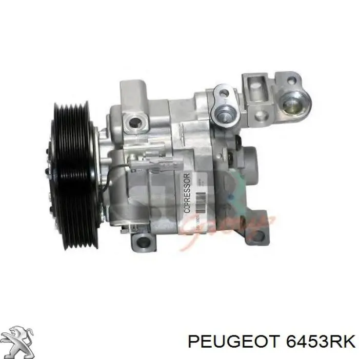 6453RK Peugeot/Citroen compresor de aire acondicionado