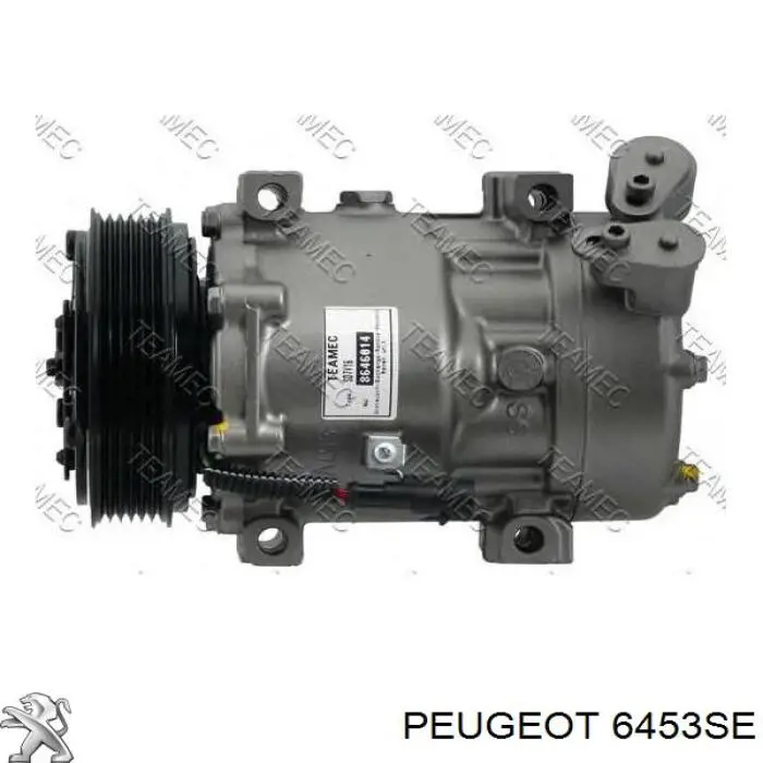 Compresor de aire acondicionado Peugeot Expert VF