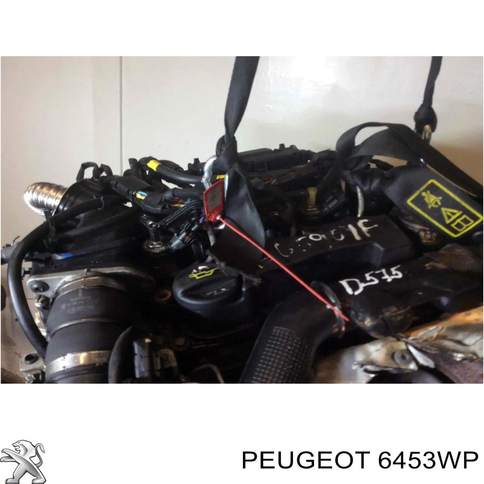 6453WP Peugeot/Citroen compresor de aire acondicionado