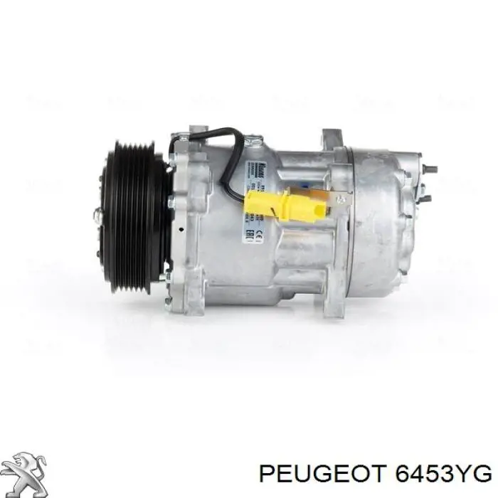 6453YG Peugeot/Citroen compresor de aire acondicionado