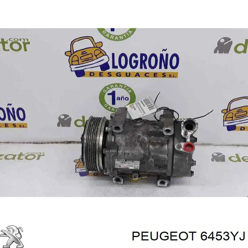 Compresor de aire acondicionado Peugeot Expert VF