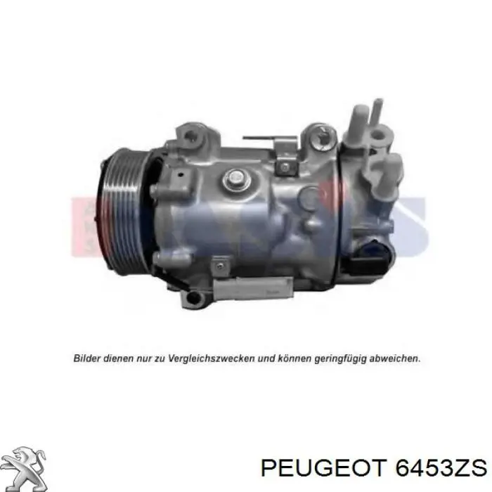 1618057980 Peugeot/Citroen compresor de aire acondicionado