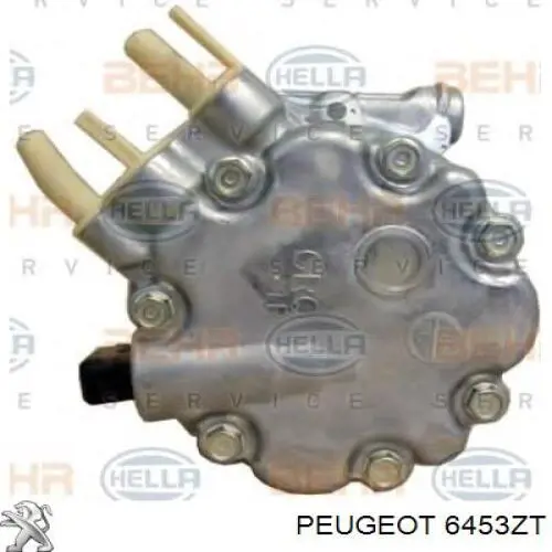 6453ZT Peugeot/Citroen compresor de aire acondicionado
