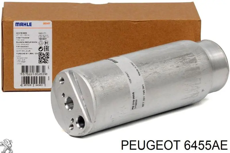 Comprar 6455AE Peugeot/Citroen Filtro secador de aire acondicionado
