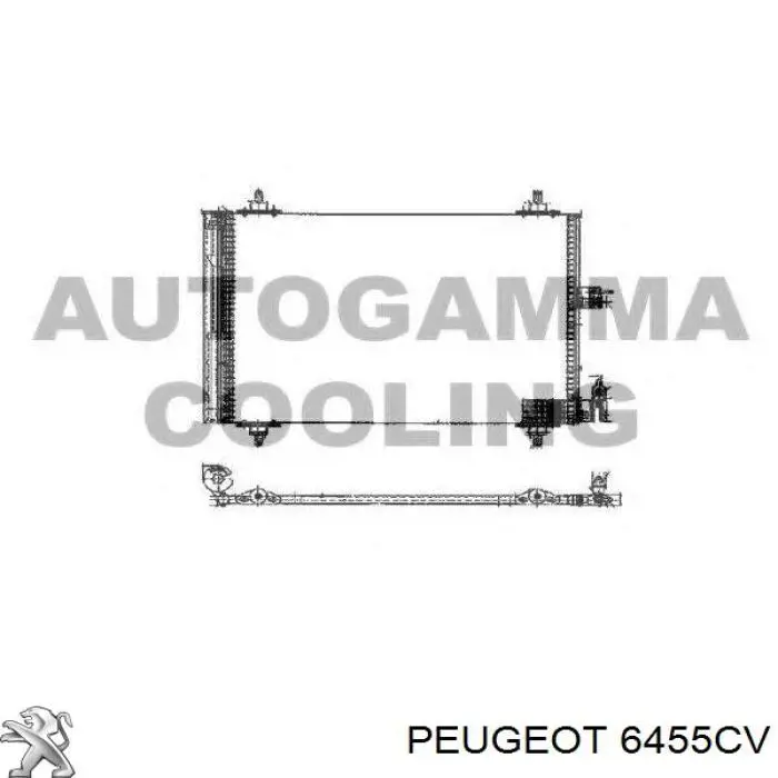 Comprar 6455CV Peugeot/Citroen Condensador de aire acondicionado
