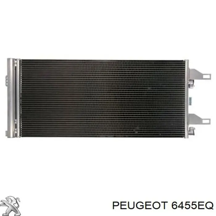 6455EQ Peugeot/Citroen condensador aire acondicionado