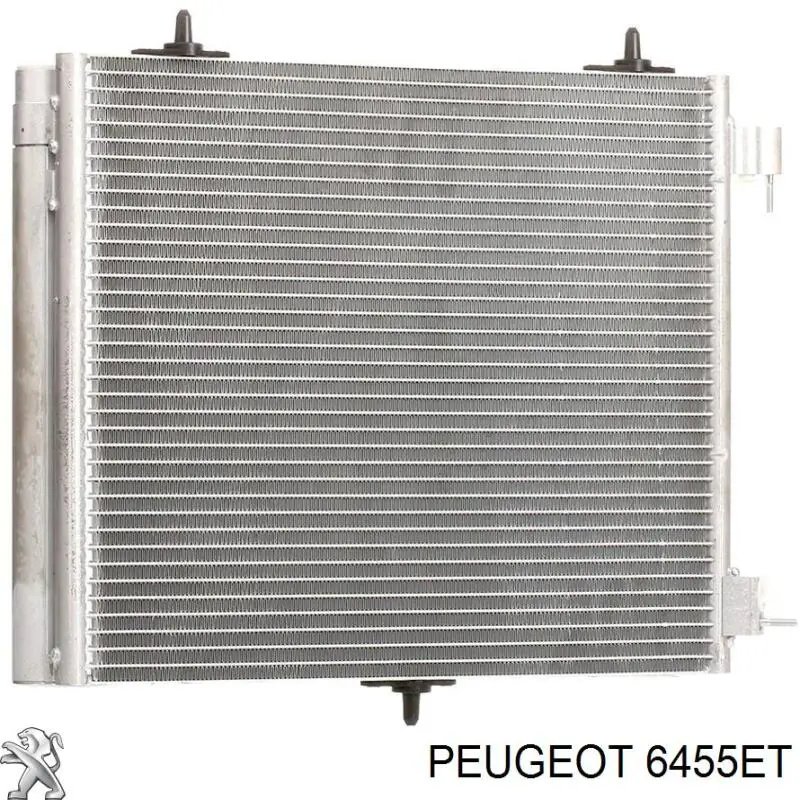 6455ET Peugeot/Citroen condensador aire acondicionado
