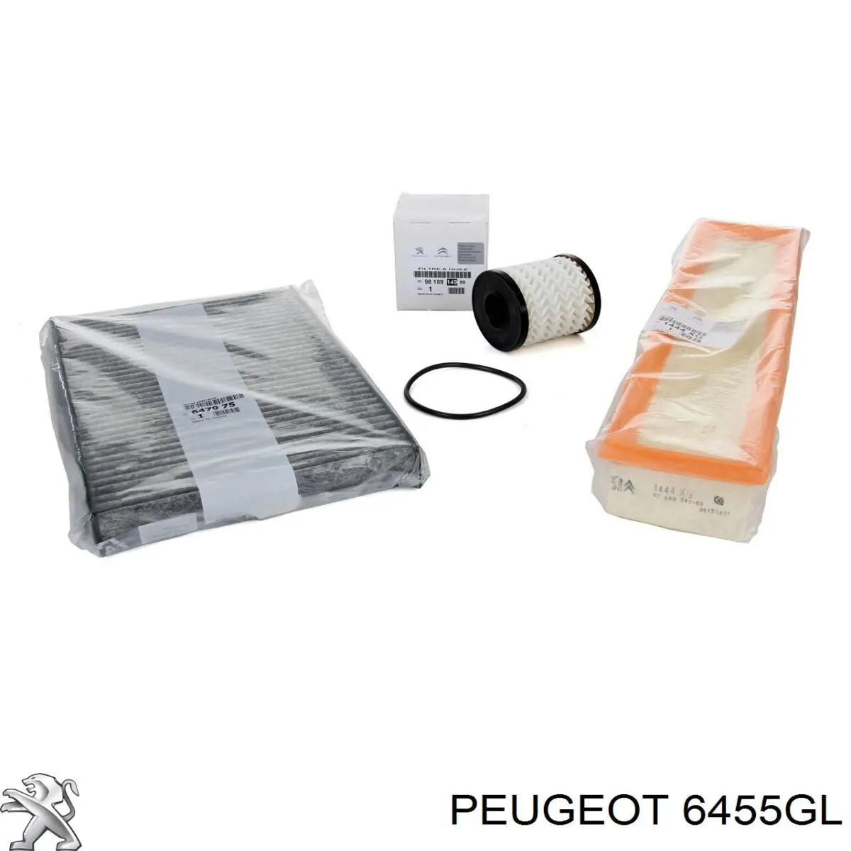 6455GL Peugeot/Citroen condensador aire acondicionado