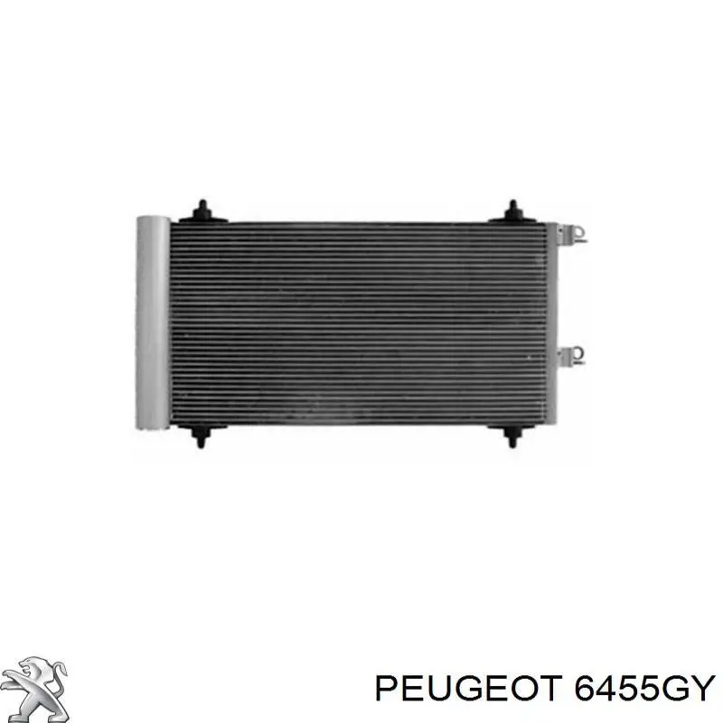 6455GY Peugeot/Citroen condensador aire acondicionado