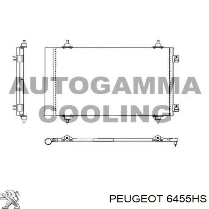 Comprar 6455HS Peugeot/Citroen Condensador de aire acondicionado