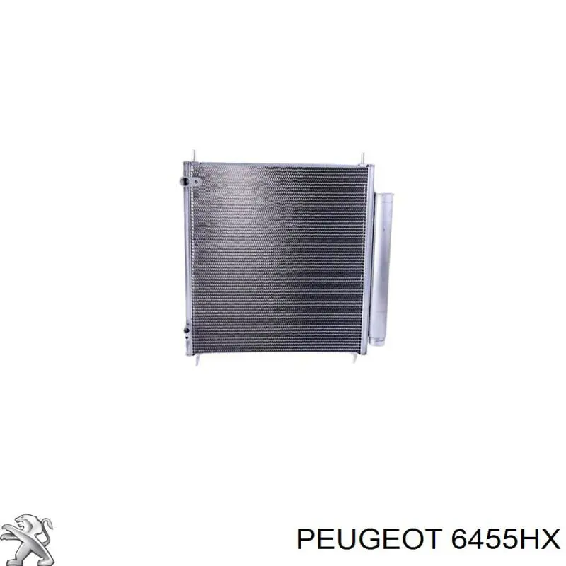 6455HX Peugeot/Citroen condensador aire acondicionado
