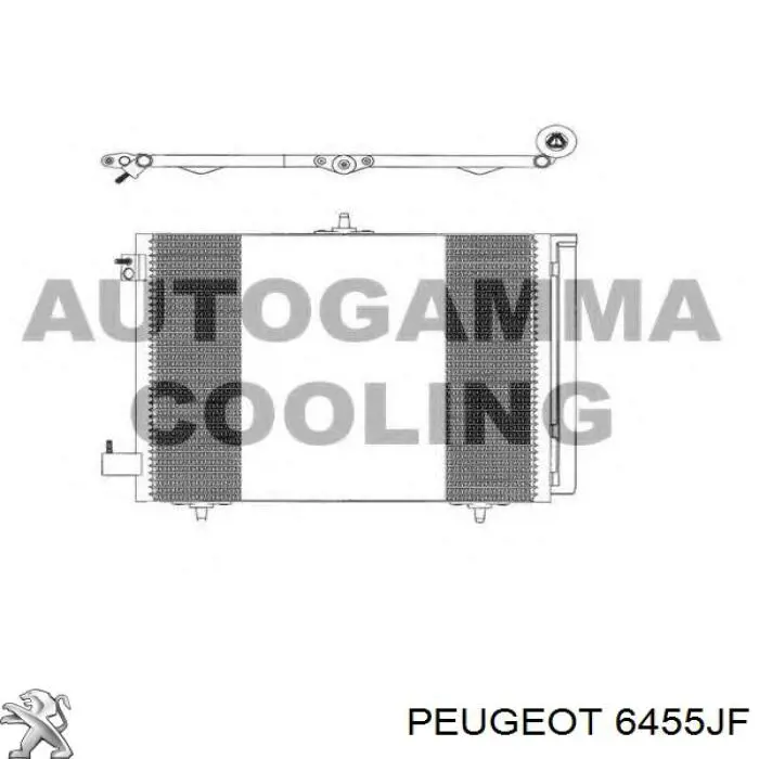 Condensador aire acondicionado Peugeot 208 CA, CC