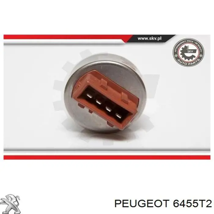 Presostato, aire acondicionado Peugeot 205 1 741A, C