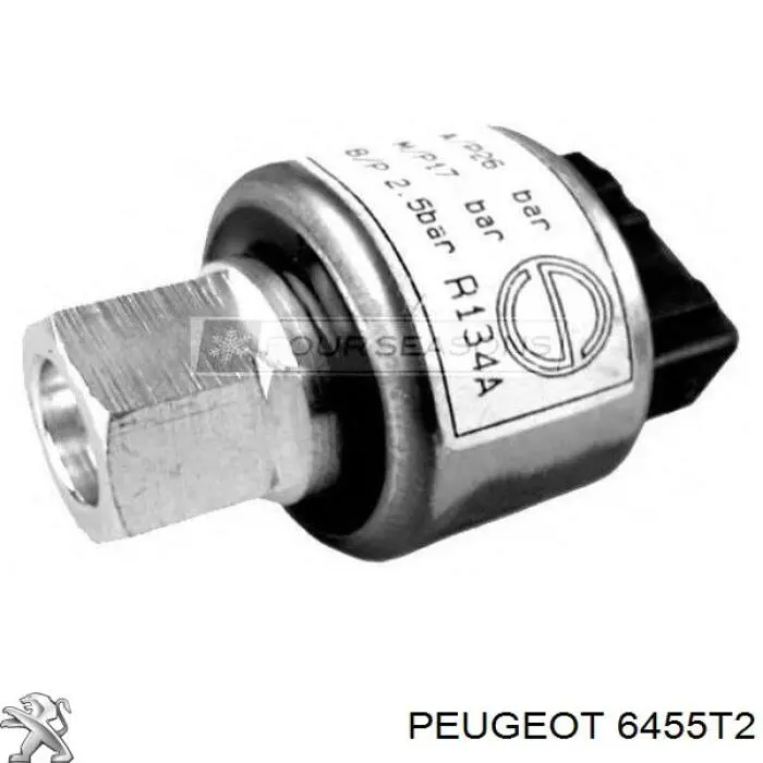 Presostato, aire acondicionado Peugeot 205 1 741A, C