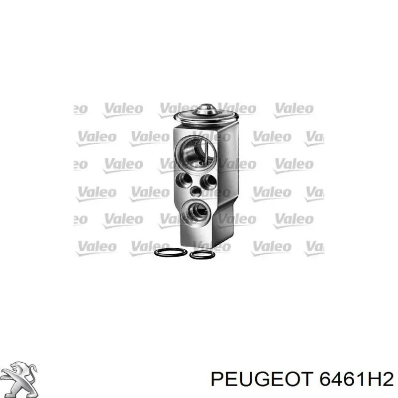 6461H2 Peugeot/Citroen válvula de expansión, aire acondicionado