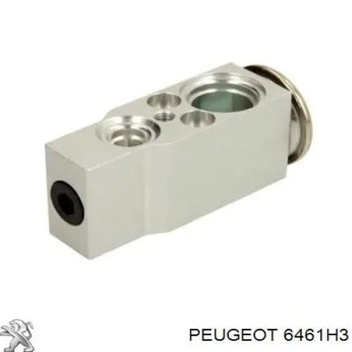 6461H3 Peugeot/Citroen válvula de expansión, aire acondicionado