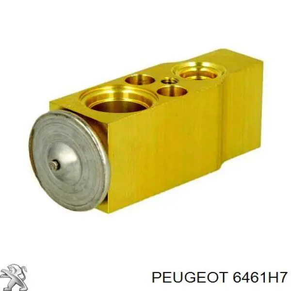 Válvula TRV del aire acondicionado Peugeot/Citroen 6461H7 precio, desde 31,16 EUR