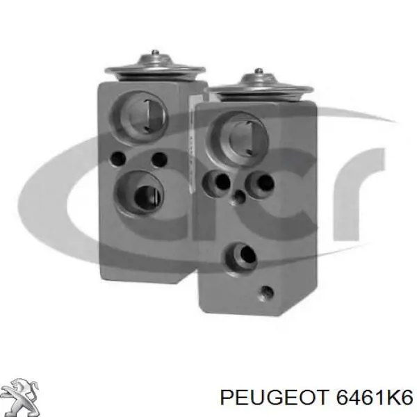 6461K6 Peugeot/Citroen válvula de expansión, aire acondicionado