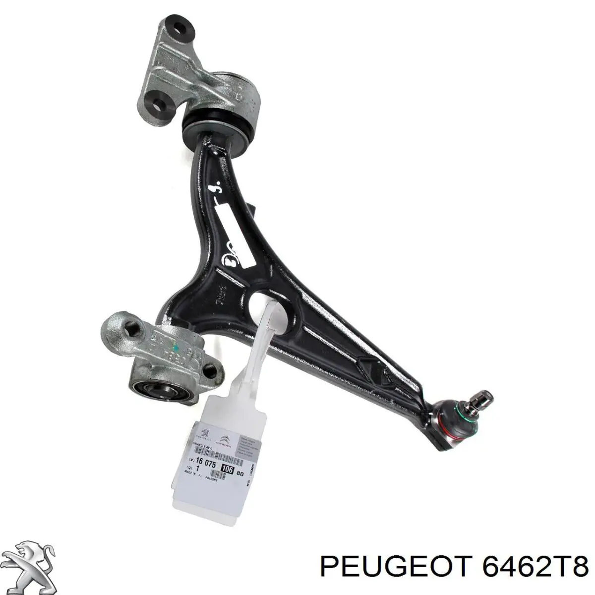 6462T8 Peugeot/Citroen Manguera doble del radiador de la calefacción