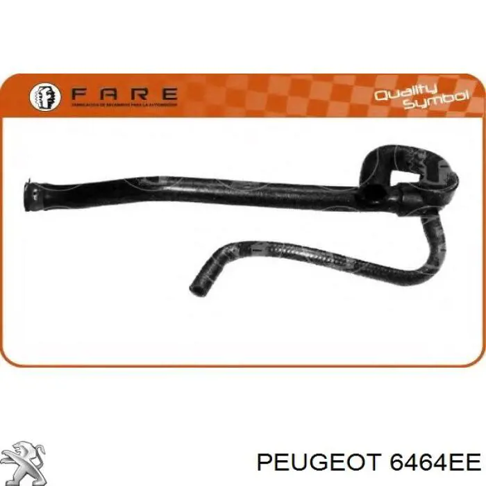 Comprar 6464EE Peugeot/Citroen Manguera de calefacción, retorno