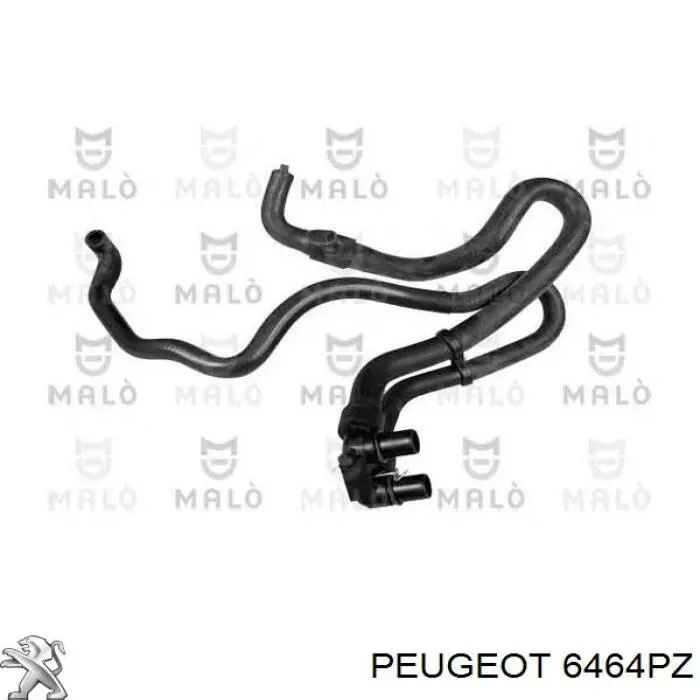 Comprar 6464PZ Peugeot/Citroen Manguera doble del radiador de la calefacción