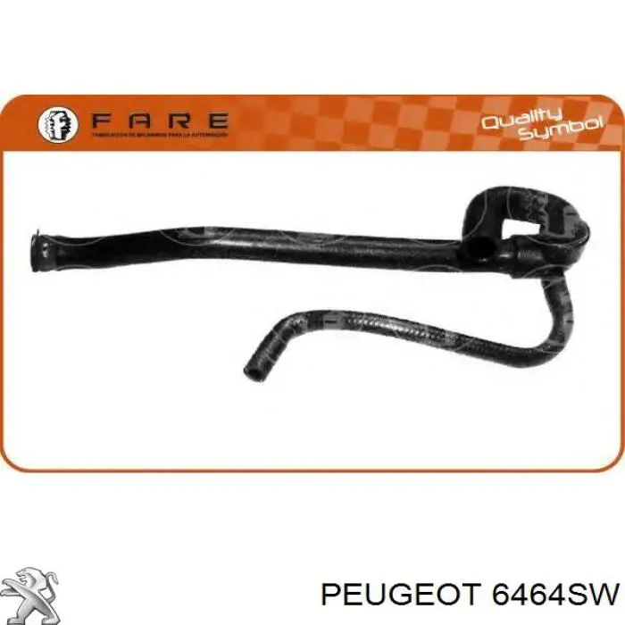 Manguera de calefacción, retorno Peugeot/Citroen 6464SW precio, desde 29,60 EUR