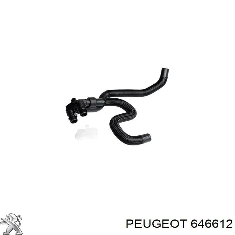 Tubería de radiador, retorno para Peugeot 306 (7B)