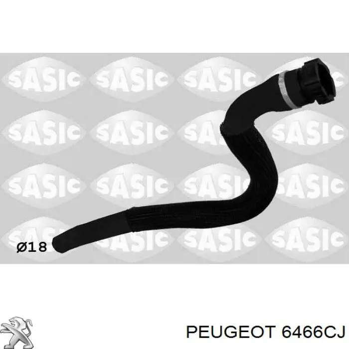 Manguera de calefacción, entrada Peugeot/Citroen 6466CJ precio, desde 21,95 EUR