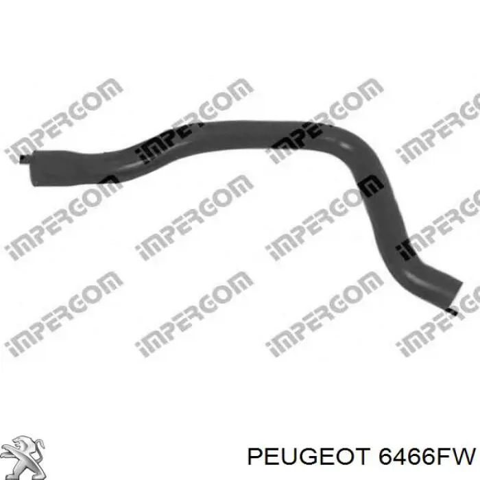 Comprar 6466FW Peugeot/Citroen Manguera de calefacción, entrada