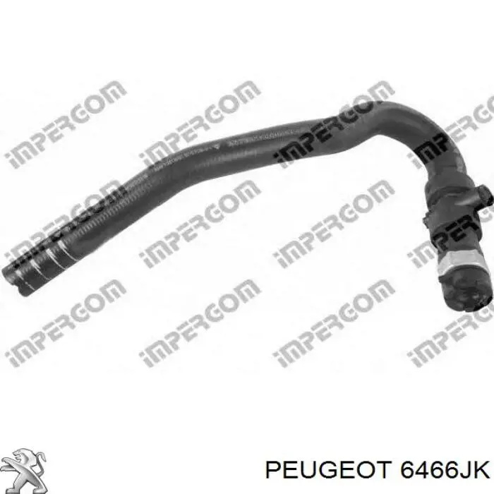 Manguera de calefacción, retorno Fiat/Alfa/Lancia 1349253080