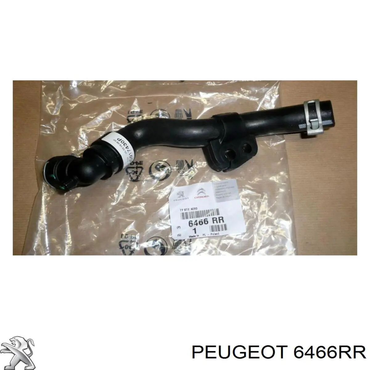 6466GT Peugeot/Citroen tubería de radiador, retorno
