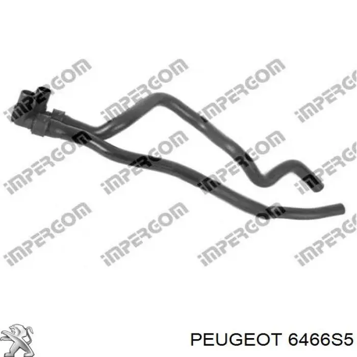 Manguera doble del radiador de la calefacción Peugeot/Citroen 6466S5 precio, desde 17,80 EUR