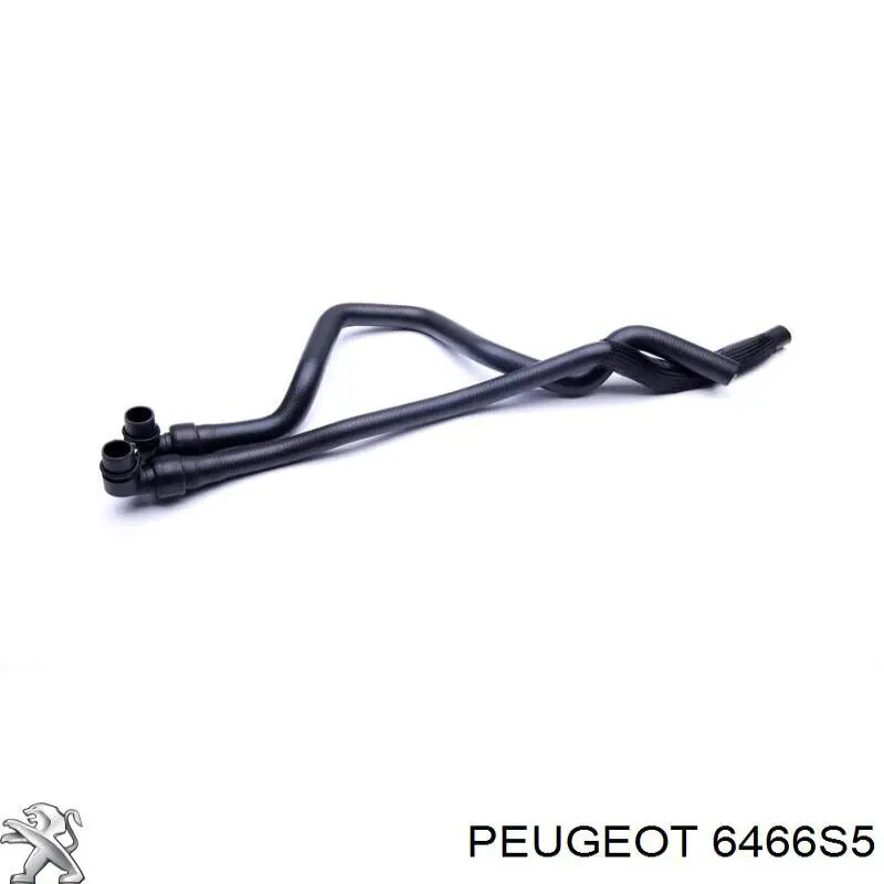 Comprar 6466S5 Peugeot/Citroen Manguera doble del radiador de la calefacción