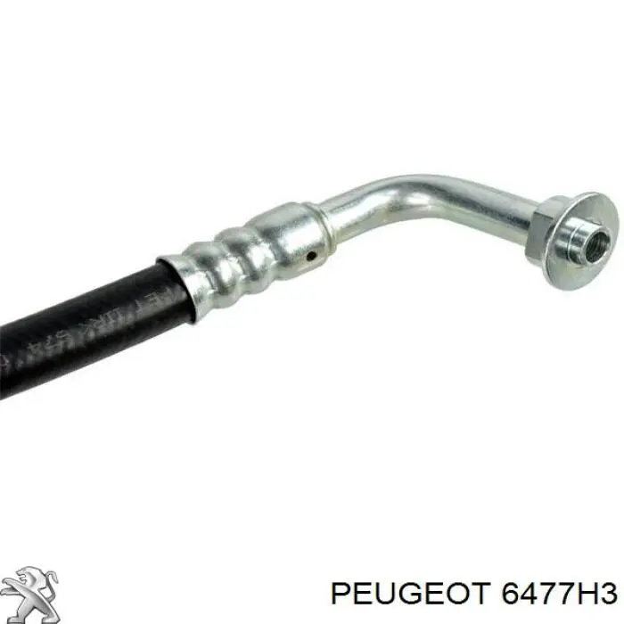 6477H3 Peugeot/Citroen Manguera de aire acondicionado de compresor al condensador