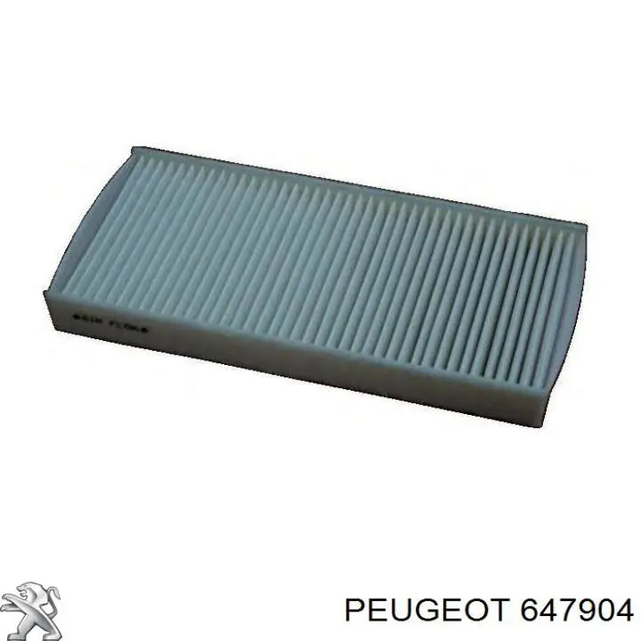 Comprar 647904 Peugeot/Citroen Filtro de aire del habitáculo
