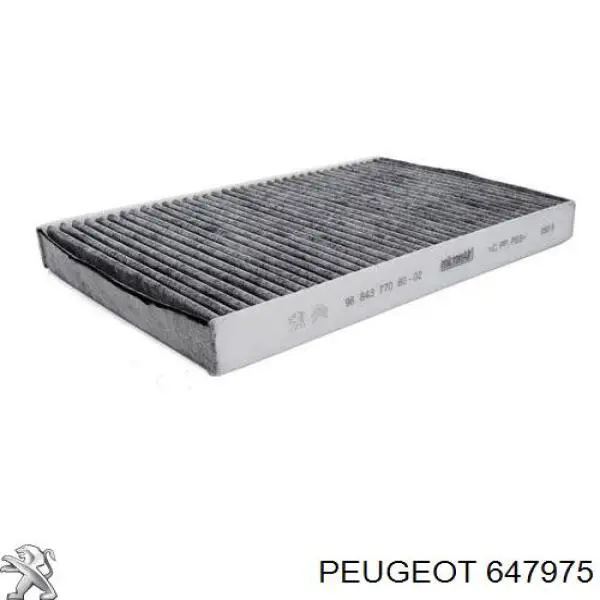 647975 Peugeot/Citroen filtro habitáculo