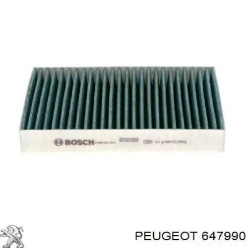 Filtro de habitáculo 647990 Peugeot/Citroen