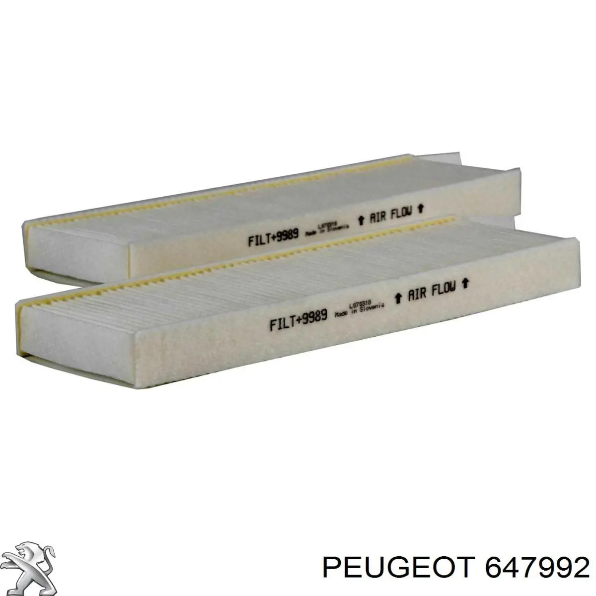 Filtro de habitáculo 647992 Peugeot/Citroen