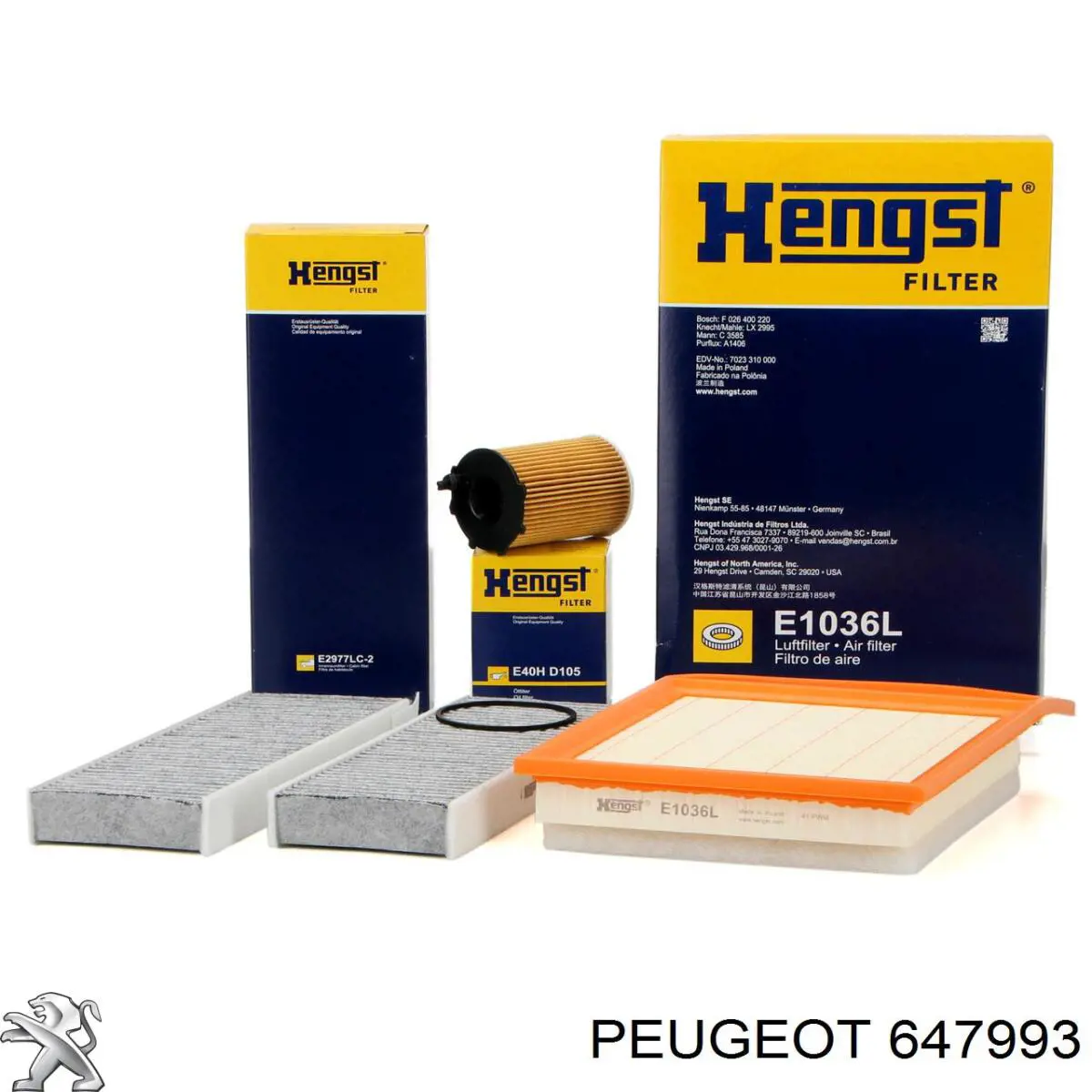 647993 Peugeot/Citroen Filtro antipolen