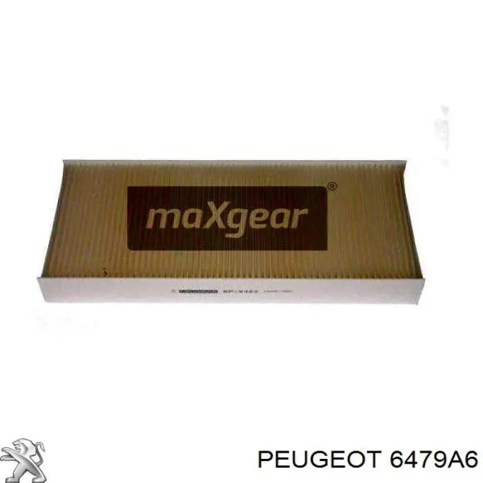 Filtro de habitáculo 6479A6 Peugeot/Citroen